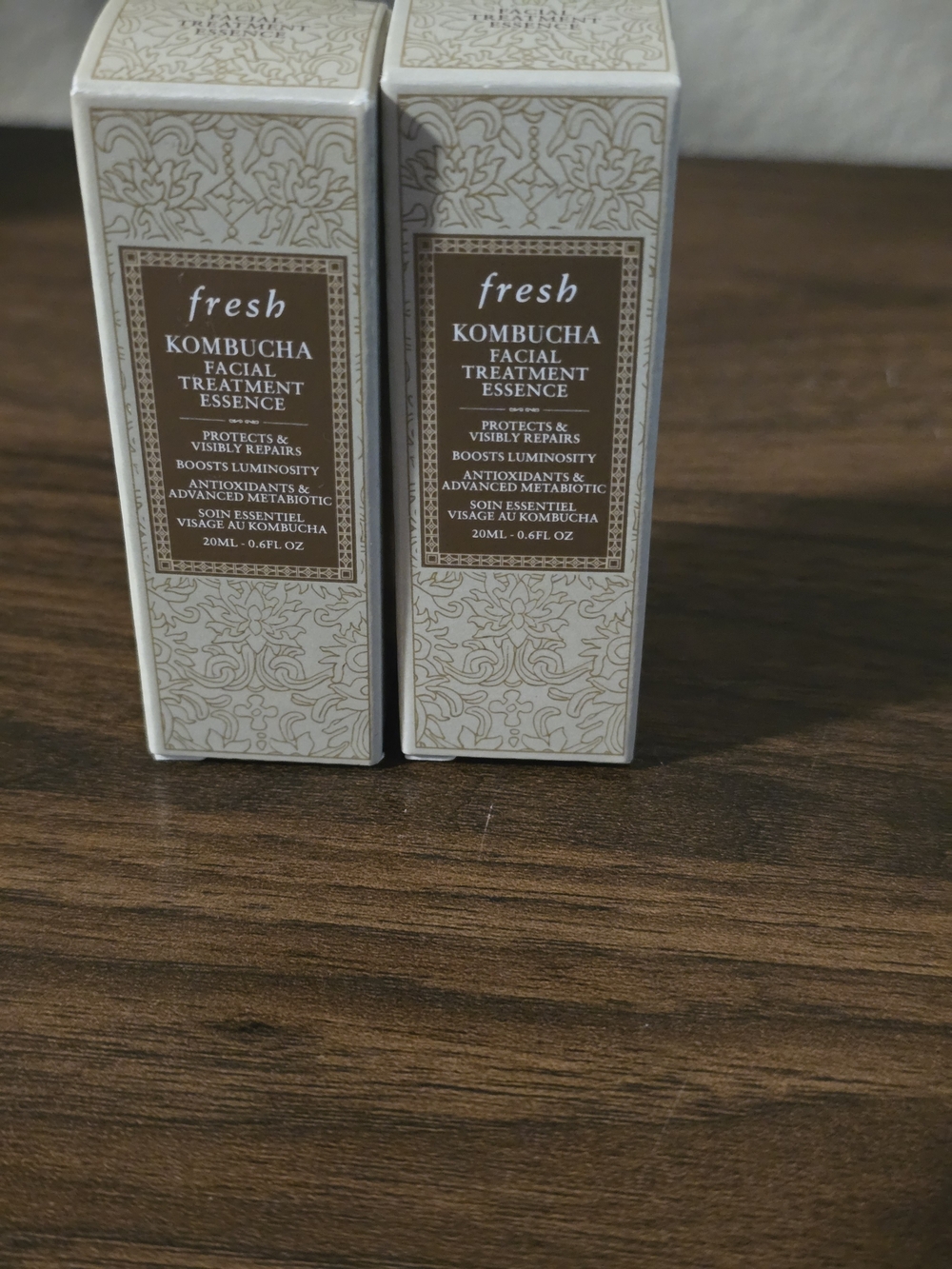 fresh Kombucha Facial Treatment Essence 20 mL x2 Travel Size Duo New